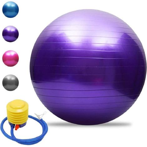 Pall From Ginnastica Yoga With Pomp For Pilates Esercizi Fitness Allenation 55cm Alto