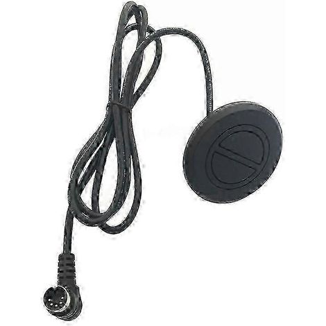 Interrupteur de fauteuil inclinable électrique à 2 boutons et 5 broches, interrupteur manuel rond, compatible avec les appareils ménagers, lit/fauteuil inclinable réglable. (1/5)