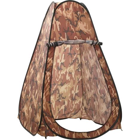 INLIFE Tente de douche escamotable Camouflage