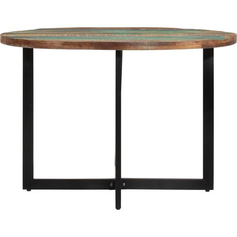 Maison Exclusive - Table à manger 110x75 cm Bois massif de récupération