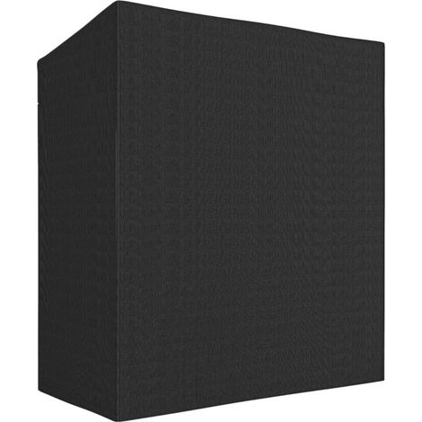 Abri à bûches et range bûches extérieur-Rack en acier avec housse-Charge 300kg-140x70x154(cm) (1/5)