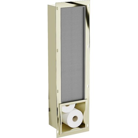 Rangement du Papier Toilette, Golden (1/5)