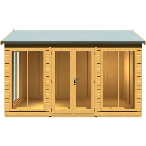 Mayfield 12 x 8 Summerhouse - Wood - L239 x W357 x H2229 cm (1/5)