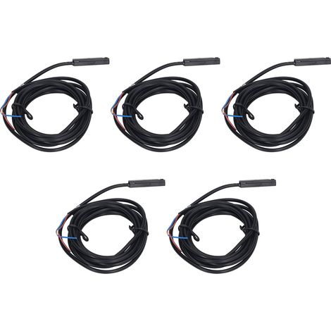 Lot de 5 capteurs de proximité magnétique haute fréquence, 2 fils normalement ouvert, AC/DC 5-240V 100mA (1/5)