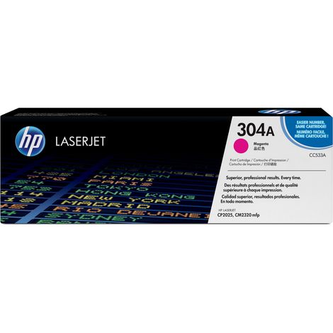 HP Cartridge No 304A HP304A HP 304A Magenta (CC533A) (1/4)