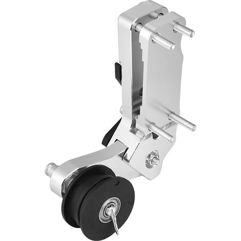 Pièces de modification pour moto, tendeur de chaîne CNC, grand tendeur automatique de chaîne, tendeur, poulie de tension automatique (argent). (1/5)