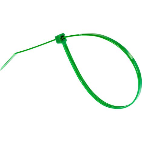 Fascetta a Strappo per Cablaggio Uniko Verde 3,6 x 140 mm