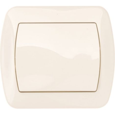 Interrupteur unipolaire Simon Akord beige AW1/12