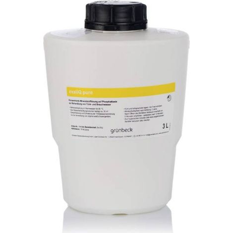 Grünbeck Mineralstofflösung exaliQ pure 3 Liter
