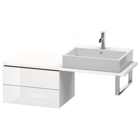 Meuble console L-CUBE 400x620x477mm en béton