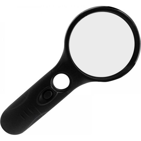 Loupe éclairante avec éclairage intégré, loupe de poche puissante dotée de 3 LED pour faciliter la lecture, lentille résistante aux rayures de haute qualité optique (1/5)