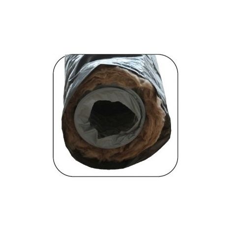 Gaine Vmc Isolée 50 Mm ø125mm, 6 Mêtres Unelvent