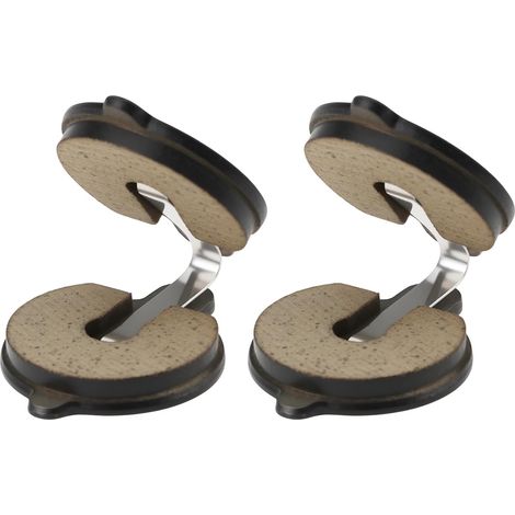 Set of 2 pairs of 22x21 mm semi-metallic brake pads compatible with Egret EY 6 (1/5)