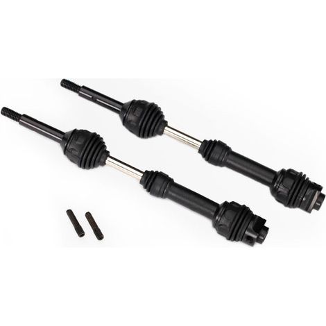 Driveshafts rear steel-spline constant-velocity (complete assembly) (2)