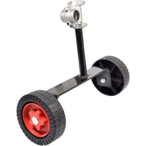 Roues pour désherbeur -Scarificateur sur Remplacement du désherbeur à Roue auxiliaire - Pièces de Coupe réglables - Outils de pelouse, Roue de débroussailleuse - 26mm