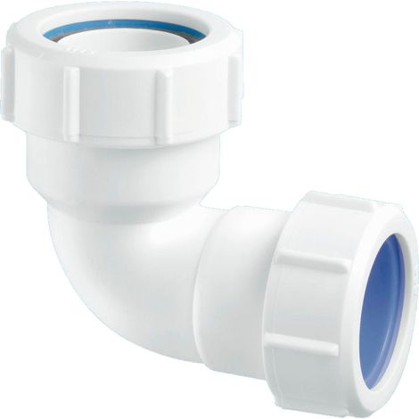 McAlpine MS4-ISO 1.25" x 32mm 90 degree Multifit Bend - Multifit x European Pipe Size (1/3)