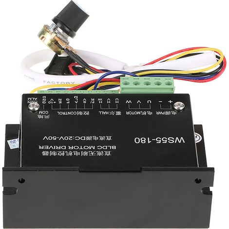 Spezieller Motor für bürstenlose Hochgeschwindigkeitsspindel DC20V-50V WS55-180 (1/5)