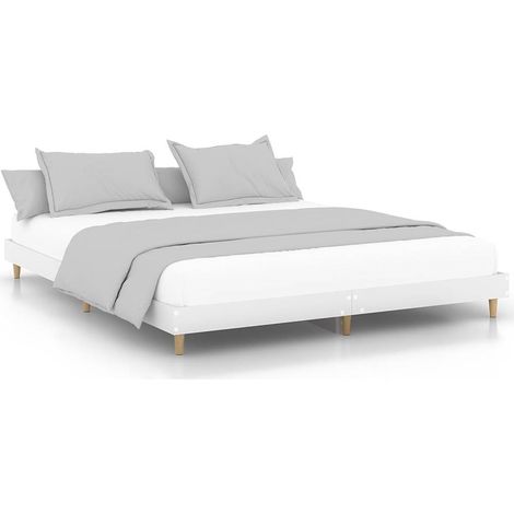 Maison Exclusive - Giroletto Bianco 120x200 cm in Legno Multistrato (1/5)