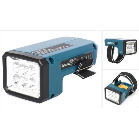 Makita BML146 Akku-Taschenlampe schwarz 700 Lux (1/4)