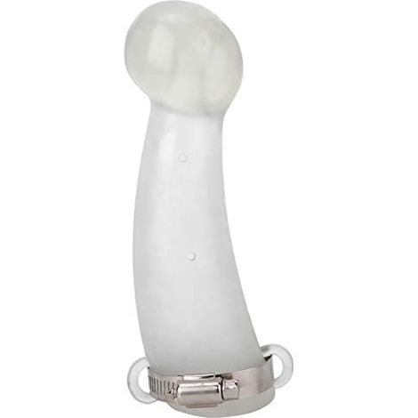 Protecteurs de corne de vache, 1 paire de protections de corne de veau en silicone à coins ronds avec cerceaux de protection élastiques et flexibles résistant à la chaleur pour bovins anti combat (1/5)