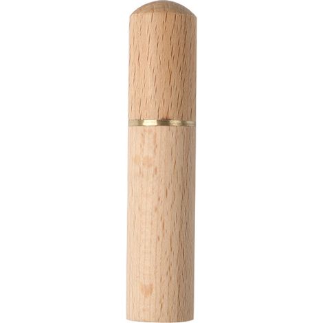 Porte-aiguilles rond en palissandre, en bois de santal épais et raffiné, porte-aiguilles de rangement pour la maison, porte-cure-dents en acier inoxydable, flacon de rangement pour aiguilles à faire s (1/5)