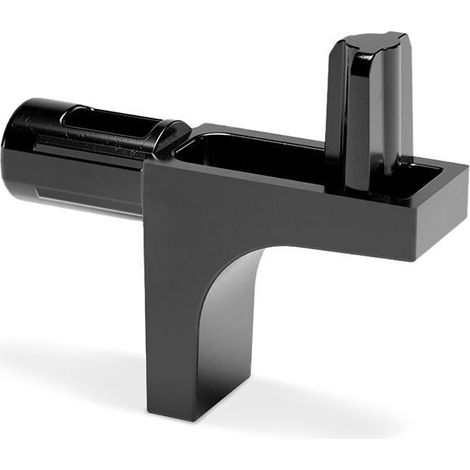 soporte estante madera k-line. niquel - italiana ferramenta acabado níquel oscuro