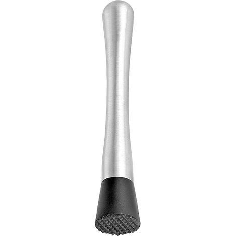 Broyeur à fruits mixtes en acier inoxydable pour barista, cocktails, glaces à l'eau, citrons écrasés, marteau de 20,5 cm de longueur (1/5)
