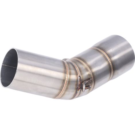 Tuyau de liaison intermédiaire d'échappement moto en acier inoxydable, raccord de remplacement pour Ninja ZX6R 2008-2021 (1/5)