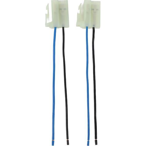 Connecteur de faisceau pour ventilateur de refroidissement électrique, 2 pièces, 2 broches, 18 AWG, universel (1/4)