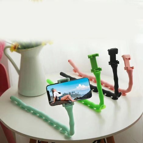 Ventouse Support Téléphone Mignon Créatif Universel Pour Maison Bureau Voyage Toutes Couleurs Assorties (1/2)