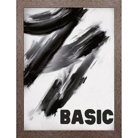 Cadre photo basique en MDF 30x40 cm truffe Sonoma 1 pc. (1/5)