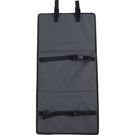 Protección anticaídas y antiescalada para escaleras de literas, ideal para zonas de juego y estructuras de juego (gris). (1/5)