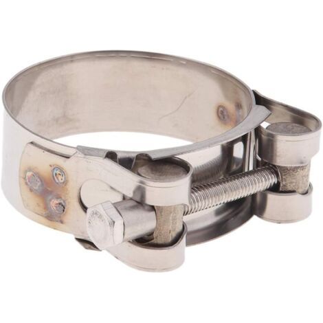 Collier de serrage pour tuyau d'échappement, collier de serrage pour échappement de moto, collier de serrage universel en a (1/3)