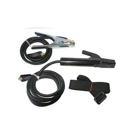 Kit MMA 200A 25mm² avec porte-électrode, câble de masse PE 1,6 m, longueur 2 m, conforme GYS 047389 N°2