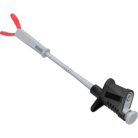 Electro PJP 6007-IEC-CD1-R Pince crocodile CAT III 1000 V rouge (1/3)