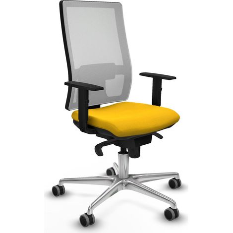 Piqueras y Crespo Bürostuhl Gelb 53 cm Höhe (1/3)