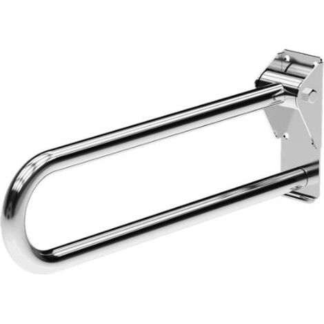 Sanela Maniglioni - Maniglione, lunghezza 60 cm, pieghevole, acciaio inox lucido SLZM 15