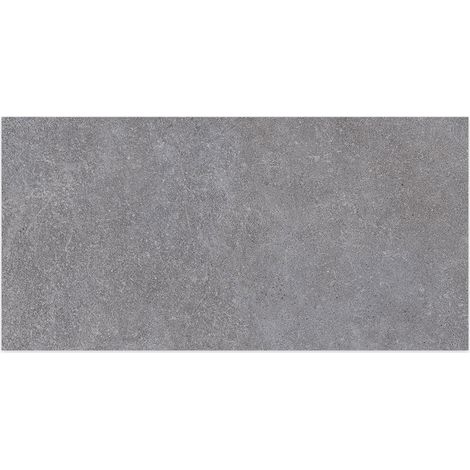 Carrelage effet Béton Gris Cendré 120x60x0,9 cm In&Out Sorelan - Sol et mur intérieur et Sol extérieur (vendu par carton de 1,44 m²) - RO'MA CARRELAGE