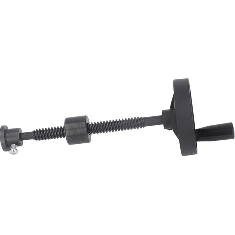 Étau d'établi T16x220mm, vis autobloquante, roue à main 100mm, fixation robuste pour établi, haute précision, support de serrage durable (1/5)