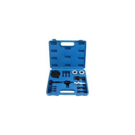 Kit di attrezzi per compressori di climatizzazione, estrattore per cuscinetti rinforzato, attrezzatura antiscivolo di precisione per tecnici meccanici e installatori.