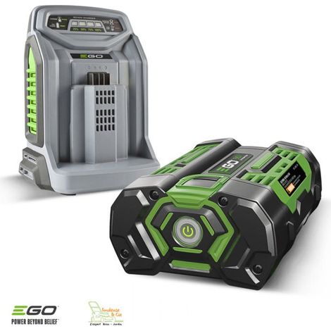 PACK COMPLET Chargeur rapide ET batterie 56 volts Ego Power pour outils jardins à batterie Ego (1/3)