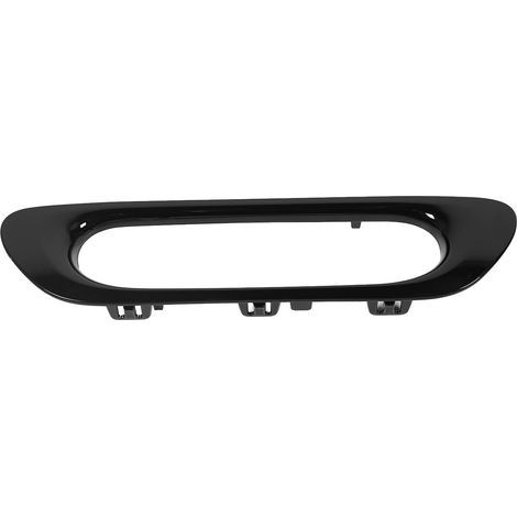 RASTKY Remplacement des F55, F56, F57 Base 2014-2021, Gloss Black Black Bumper Bumper Fog Cover Trim avec Matériau ABS de ténacité élevée, Installation Facile, OE 51127365737 pour la. (1/5)
