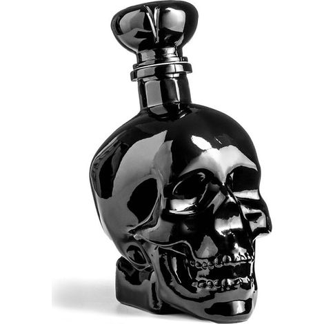 Karaffe, Totenkopf - Schwarz (1/5)
