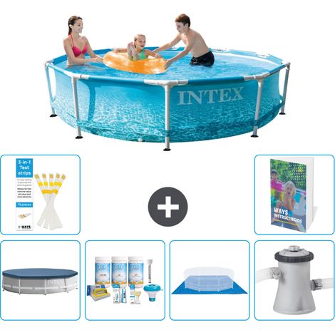 Frame Pool Rund - 305x76 cm - 7-teilig S77