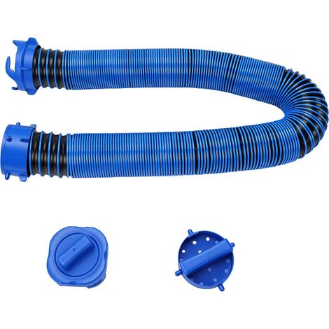 Tuyau d'égout pour camping-car, 10 pieds de long, anti-fuite, conception à baïonnette à 4 griffes, déchets robustes pour voyage et Camping (1/5)