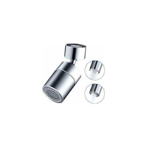 Aérateur de robinet 720°, 2 modes, universel pour cuisine et salle de bain – (1/5)