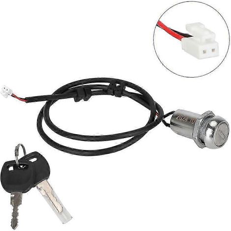 Antivol de trottinette électrique KuKirin G4 avec 2 clés, cylindre de remplacement pour serrure de porte électrique (1/5)