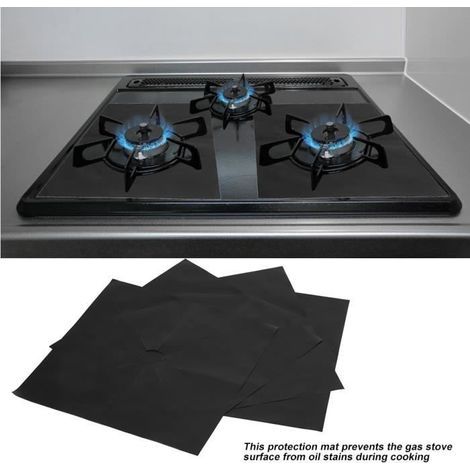 Plaque de cuisson à gaz universel - VGEBY9 - Protecteur De Cuisinière à Gaz Brûleur Couvre - Anti-Adhésif-Ywey (1/5)