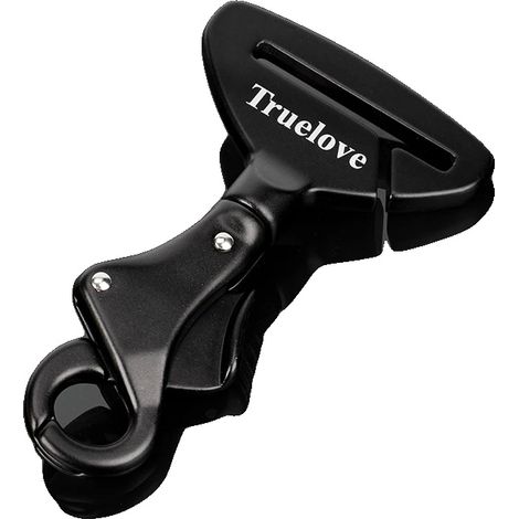 Sicherheitsgurt für Haustiere im Auto, Schnellverschluss, Langlebiges Design, Schwarz, Freie Größe-b (1/2)