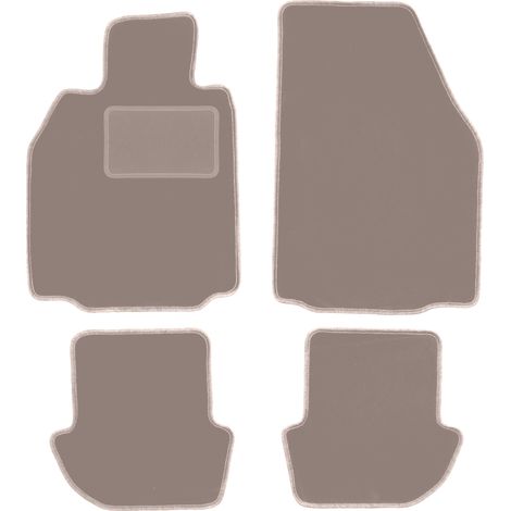 Alfombrillas velour beige para: Porsche 911 (tipo 997) cabro, coupé, targa (2002-2012) (1/5)